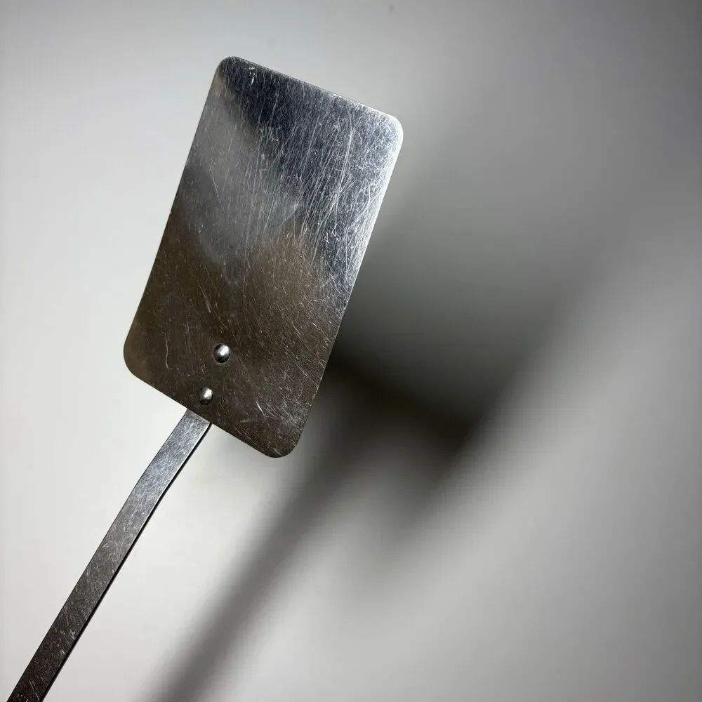 Vintage Ecko Forge Stainless Steel Spatula/Flipper/Turner Black Handle USA